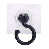 360 Degree Kitchen Self-Adhesive Wall Hook, Strong Household Portable Hook Multifunction Rotatable Hook Rack Wall Sticker （3pcs） In Australia - Darrahopens