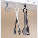 360 Degree Kitchen Self-Adhesive Wall Hook, Strong Household Portable Hook Multifunction Rotatable Hook Rack Wall Sticker （3pcs） In Australia - Darrahopens