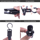 12 Pcs Super Strong Plastic Swivel Hanging Hooks, Curtain Clips, Clothes Pins, Home Swivel Laundry Clips for Pants(Black) In Australia - Darrahopens