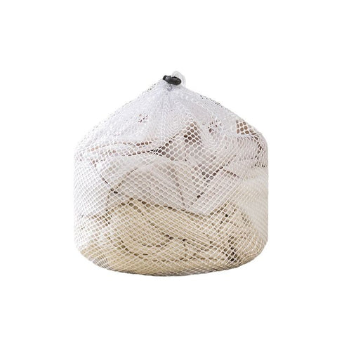 2pcs Mesh Laundry Bags for Socks, Machine Washable Drawstring Design Travel Mesh Laundry Wash Bags White Drawstring Garment Bags In Australia - Darrahopens