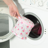 Heart Pattern Zipper Closure Foldable Underwear Washing Bag
Simple Houseware Premium Bra Lingerie Wash Bags - 2 Pack