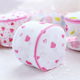 Heart Pattern Zipper Closure Foldable Underwear Washing Bag
Simple Houseware Premium Bra Lingerie Wash Bags - 2 Pack