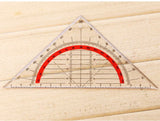 Colour Code Piece Geometry Set Square, Office School Geometry Set Square Drawing Drafting Triangle Geometry Set, Plastic