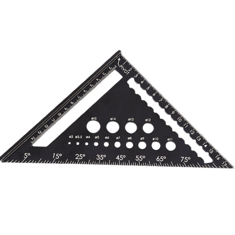 Rafter Square and Slide Ruler Set - Versatile Aluminum Alloy Carpenter Square for Precision Woodworking - Professional In Australia - Darrahopens