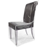 Plastic Chair Covers for Dining Room, Waterproof Clear Seat Chair Protector Cover with Backrests, Protect The Chair from Stains In Australia - Darrahopens