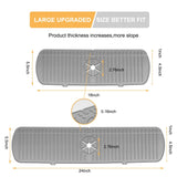 Silicone Drainage pad, Sink, Kitchen Faucet, Splash Proof pad, Multifunctional Sink, Drainage countertop, Splash Proof -2 PACK In Australia - Darrahopens