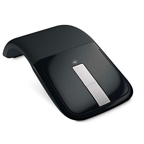 Wireless Mouse Portable Foldable Optical Mouse Ergonomic Wireless Gaming Mouse with USB Receiver Office Tools Black In Australia - Darrahopens