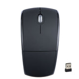 Wireless Arc Mouse2.4G Computer Folding Mouse Foldable Mini Travel Mouse Easy to Carry for Laptop Notebook Desktop Computer (2pcs) In Australia - Darrahopens