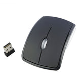Wireless Arc Mouse2.4G Computer Folding Mouse Foldable Mini Travel Mouse Easy to Carry for Laptop Notebook Desktop Computer (2pcs) In Australia - Darrahopens