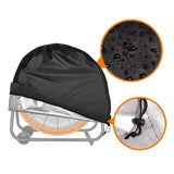 Industrial Fan Cover,Waterproof&Dustproof Cover Suitable forVelocity Movement Heavy Duty Drum Fan,Fits up to 61x20x61cm,Black In Australia - Darrahopens