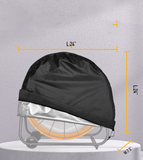Industrial Fan Cover,Waterproof&Dustproof Cover Suitable forVelocity Movement Heavy Duty Drum Fan,Fits up to 61x20x61cm,Black In Australia - Darrahopens
