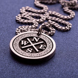 Stainless Steel Necklace Chain Men/Women golden Color Necklaces  Stainless Steel Gold Plated Silver Pendant For Men and Women In Australia - Darrahopens