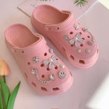 Bling Shoe Charms for Clog Sandals Decoration,Jewels Shoe Decoration, Luxury Clog Accessories for Women Girls Party Favors In Australia - Darrahopens