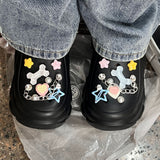 Shoes Boys Unisex Pattern Children's Shoes Lining Clog Children's Slides Sandal on Summer Sandals Garden Shoes Bathroom Slippers In Australia - Darrahopens