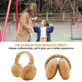 Women Earmuffs Winter Folding Ear Warmer Warm Earmuffs Ear Covers Ear Covers Cold Weather Fluffy Ear Warmers Headband Winter