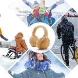 Women Earmuffs Winter Folding Ear Warmer Warm Earmuffs Ear Covers Ear Covers Cold Weather Fluffy Ear Warmers Headband Winter