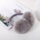 Ear Cover Fashion Stretchable Earmuffs Ear Muffs for Winter Cute Reindeer Antlers Earmuffs Warm Faux Fur Ear Warmers（2pcs） In Australia - Darrahopens