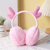 Ear Cover Fashion Stretchable Earmuffs Ear Muffs for Winter Cute Reindeer Antlers Earmuffs Warm Faux Fur Ear Warmers（2pcs） In Australia - Darrahopens