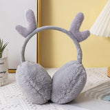 Ear Cover Fashion Stretchable Earmuffs Ear Muffs for Winter Cute Reindeer Antlers Earmuffs Warm Faux Fur Ear Warmers（2pcs） In Australia - Darrahopens