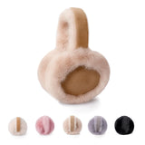 Folding Warm Ear Muffs Female Fall And Winter Plush Fashion Ear Cover Winter Outdoor Cold Ear Bag Ear Warm Student Ear Muffs In Australia - Darrahopens