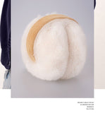 Folding Warm Ear Muffs Female Fall And Winter Plush Fashion Ear Cover Winter Outdoor Cold Ear Bag Ear Warm Student Ear Muffs