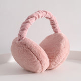 Kids Ear Muffs Winter Ear Warmers Plush Foldable Baby Earmuffs Outdoor Ear Cover for Toddler Boys Girls (3 Pcs)