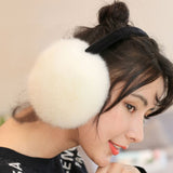 Cute Animal Earmuffs Winter Warm Outdoor Ear Covers Headband Fur Earwarmer Windproof Winter Ear Warmer （4pcs） In Australia - Darrahopens