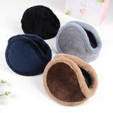 Classic Earmuffs Winter Plush Earmuffs Outdoor Riding Skiing Warm Mens Earmuffs Behind Head Collapsible Fluffy Earmuffs（4pcs） In Australia - Darrahopens