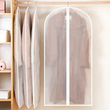 5 Pcs Garment Covers Bag Clear 60*140cm Snag Free Zipper Hanging Garment Bags for for suits, dresses, leathers, tops, furs