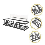 Iron Bathroom Shelf Storage Shelves Towel Rack Tinsel Storage Shelf Bathroom Organizer Basket Shower Organizer Bathroom Shelves