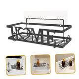 Iron Bathroom Shelf Storage Shelves Towel Rack Tinsel Storage Shelf Bathroom Organizer Basket Shower Organizer Bathroom Shelves
