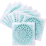 30 Pcs Shower Floor Drain Sticker, Disposable Shower Drain Hair Catcher Hair Catchers Mesh Stickers Hair Stopper Strainer Filter
