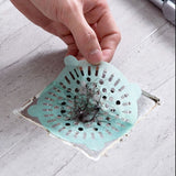 30 Pcs Shower Floor Drain Sticker, Disposable Shower Drain Hair Catcher Hair Catchers Mesh Stickers Hair Stopper Strainer Filter