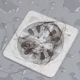 20 PCS Pack,4" X 4" Disposable Shower Drain Cover Hair Catcher Shower Drain Mesh Stickers, Bathroom, Laundry, Bathtub, Kitchen