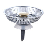 304 Stainless Steel Pop Up Sink Drain Strainer with Drain Filter, Anti-Clog
Stainless Steel Metal Pop Up Sink Stopper
