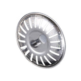 Shower Drain kit Sink Floor Drain Stainless Steel Kitchen Sink Filter Durable Rubber Seal Washbasin Bathroom Hair Filter（2pcs）