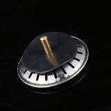 Shower Drain kit Sink Floor Drain Stainless Steel Kitchen Sink Filter Durable Rubber Seal Washbasin Bathroom Hair Filter（2pcs）