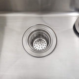 3 Pieces Stainless Steel Kitchen Sink Basket Strainer with Handle Garbage Disposal Stopper Mesh Basket Basket Sink Strainer