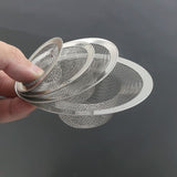 4-Pack Stainless Steel Kitchen Sink Drain Strainer, Mesh Screen Drainer and Hair Catcher for Bathroom Drain Strainer (4-Pack)