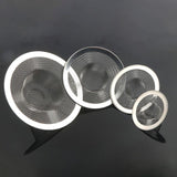 4-Pack Stainless Steel Kitchen Sink Drain Strainer, Mesh Screen Drainer and Hair Catcher for Bathroom Drain Strainer (4-Pack)