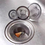 4-Pack Stainless Steel Kitchen Sink Drain Strainer, Mesh Screen Drainer and Hair Catcher for Bathroom Drain Strainer (4-Pack)
