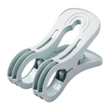 3 Pack Beach Towel Clips, Clothes Pegs, Double Large Clothes Clips, Windproof Clips On The Beach and Sun Loungers, for Clothes