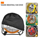 Industrial Fan Cover,Outdoor Fan Cover, Heavy Duty Waterproof&Dustproof Cover for 24" High  BlowerSuitable for indoor and outdoor