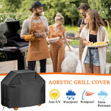 Grill Cover, 58inch BBQ Gas Grill Cover for Charbroil/Outdoor Grill, Barbecue  Anti-UV with Hook-and-Loop and Hem Rope Monument In Australia - Darrahopens