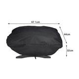 Grill Cover Garden Waterproof Anti Dust Protective Outdoor Windproof Accessories BBQ Stove Shield UV Resistant Polyester Portable