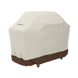 Gas Grill Barbecue Cover,  Medium, Beige Tough interlocking seams provide enhanced strength In Australia - Darrahopens