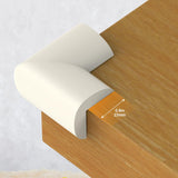 Baby Proofing Corner Guards, 8 Pack Pre-Taped Table Corner Protector for Baby, Soft Rubber Foam Furniture Corner Bumper  (White)