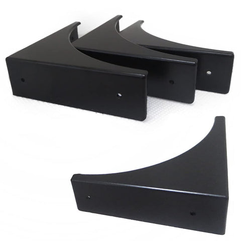 4 Pcs Decorative Desk Box Corner Protector Desk Case Edge Cover Safety Guard Furniture Corner Bumpers Thickened Hardware （Black） In Australia - Darrahopens