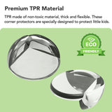 12 Pack Corner Guards Corner Protectors for Baby, Clear Furniture Corner & Edge Safety Bumpers for Table Edges (Ball- Shaped)