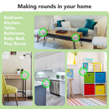 12 Pack Corner Guards Corner Protectors for Baby, Clear Furniture Corner & Edge Safety Bumpers for Table Edges (Ball- Shaped)